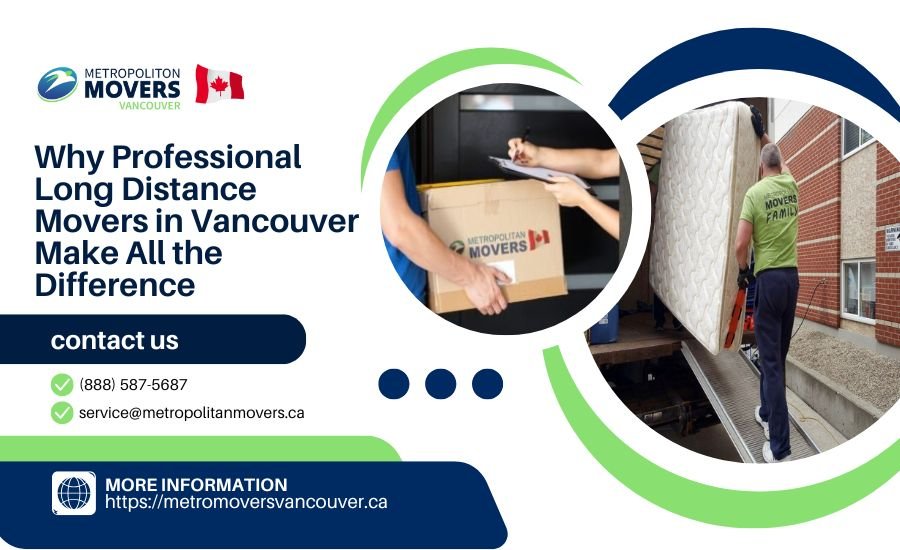 Professional Long Distance Movers in Vancouver