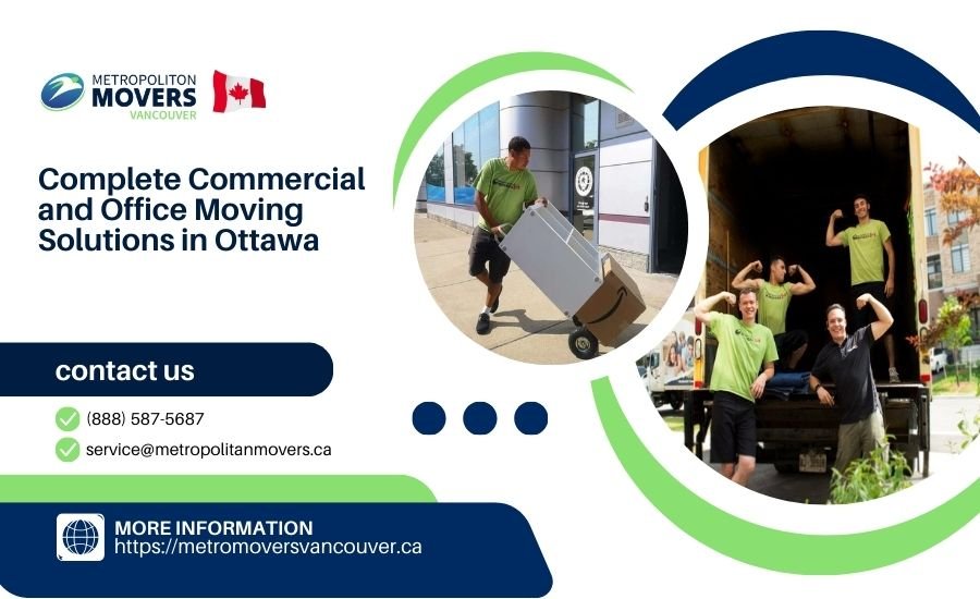 Commercial and Office Moving Solutions in Ottawa